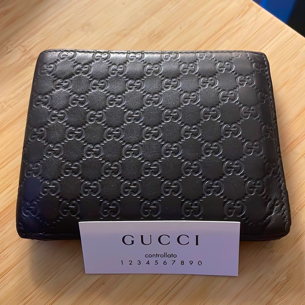 *RARE* Gucci Microguccisima Men’s Wallet in T. Moro